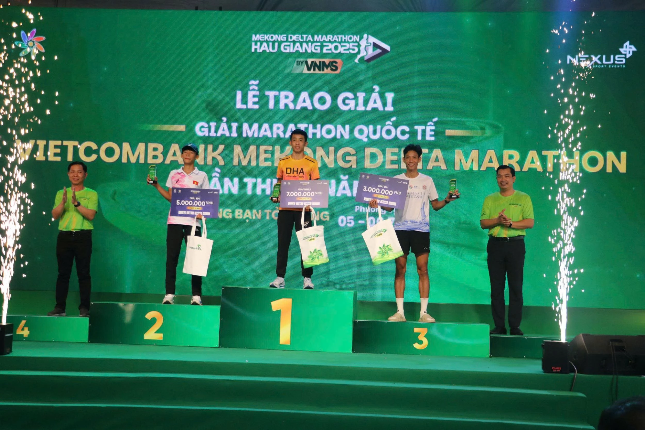 Không có kỷ lục mới được thiết lập tại “Vietcombank Mekong delta marathon” lần thứ VI
